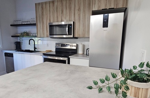 Prospect Bay Apartment | Private, Modern Boho Detached Suite w/Hot Tub