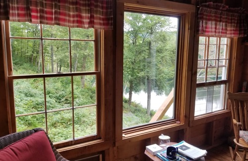 Eden Cabin | Private Mountain Pond Cabin, is for sale, 275,000, text owner for information