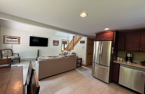 Lakeville Ski Chalet | Private oasis with in ground pool and hot tub