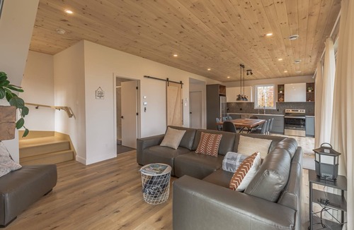 La Conception Ski Chalet | Private Outdoor Pool, Hot Tub, Mountain Views