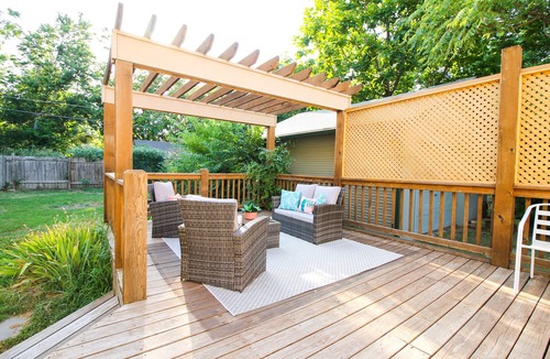 Wichita House | Private Patio W/Grill + Game Room - Sleeps 10!