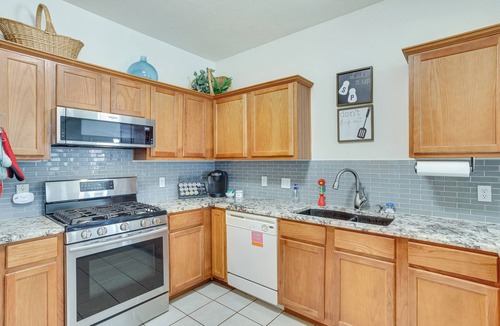Oklahoma City House | Private Patio + Yard: Home By Tinker & Hospitals!
