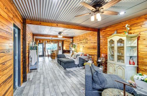 Orangeburg County House | Private Pond Cabin w/Fire Pit & Deck