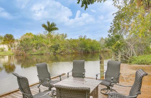 North Fort Myers House | Private Pool and Dock Riverfront Bridge Escape