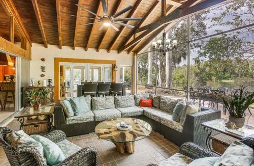 North Fort Myers House | Private Pool & Dock: Riverfront 'Bridge Escape'