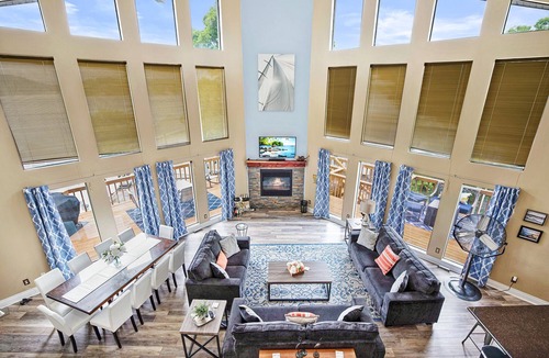 Rocky Mount House | Private Pool, Dock, Lots of Deck Space, Amazing Views, Quiet Location, Lots of Space