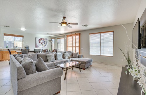 Laveen Village House | Private Pool & Game Room: Spacious Phoenix Retreat