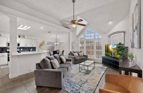 Lake Dallas House | Private Pool Oasis 4BR Home w/Game Room Near Denton & UNT