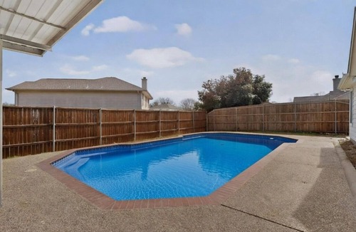 Lake Dallas House | Private Pool Oasis 4BR Home w/Game Room Near Denton & UNT