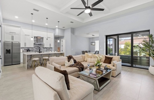 Burnt Store House | Private Pool Outdoor Kitchen 3BR + Den