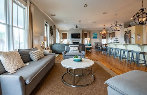 Inlet Beach House | Private pool Sleeps 18. 2min walk to beach. Free beach set ups plenty of Beach!
