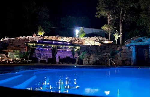 Ponce De Leon House | Private Retreat For You w/HEATED Pool, Private Dock, Activity gym, 100 acres!
