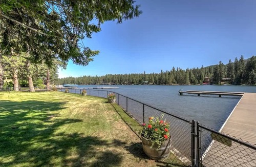 Post Falls House | Private Riverfront Retreat with Dock & Kayak