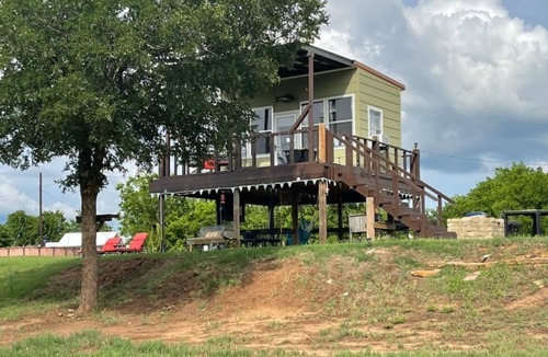 South Bend Cabin | Private Romantic River Front Hideaway with Cabin and RV Hookups