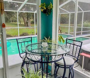 Crystal River House | Private Room at Crystal River Retreat with Salt Water Pool