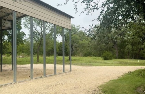 Castroville House | Private RV site in Castroville with water and electric hookups, grill, fire pit
