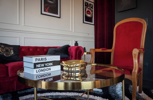 Bourg-l'Eveque Apartment | Private spa & luxury love room Exceptional panoramic view