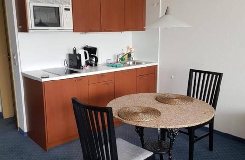 Ruetli Apartment | Private studio with alps view and wellness close at Swiss Holiday Park