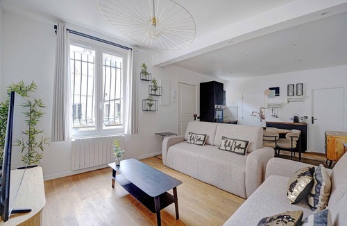 Montmartre Apartment | Private terrace apartment -1BDR/6P-SacrÃ©-CÅ“ur