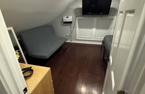 West New Haven Apartment | Private Third-Floor Attic Apartment