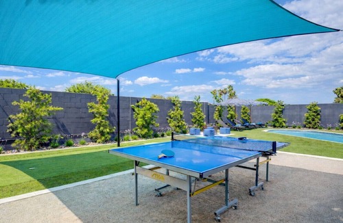 Rancho Oakey House | Private Vegas Pool Oasis | Putting Green, Game Room, 2 Miles to Strip | Sleeps 8