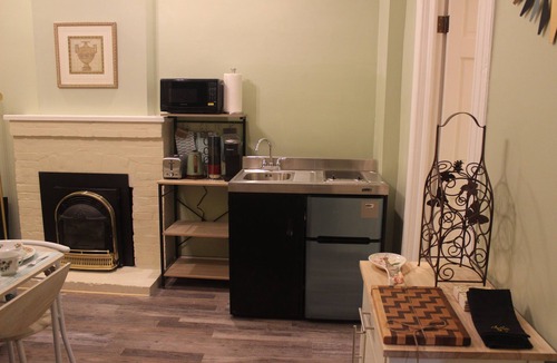 Lafayette Square Bed & Breakfast | Private Victorian Room with Kitchenette & stunning master bath