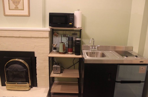 Lafayette Square Bed & Breakfast | Private Victorian Room with Kitchenette & stunning master bath