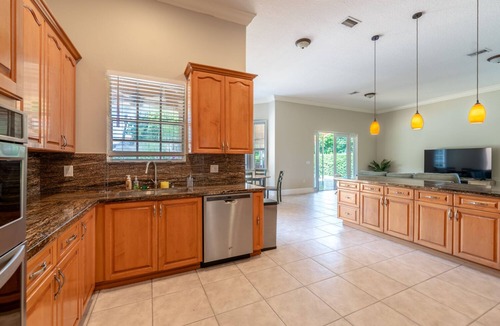 Cutler Bay Villa | Private Villa Pool & Waterfall