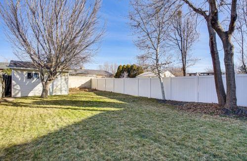 Taylorsville House | Private Yard & Basketball Hoop: Bright SLC Escape