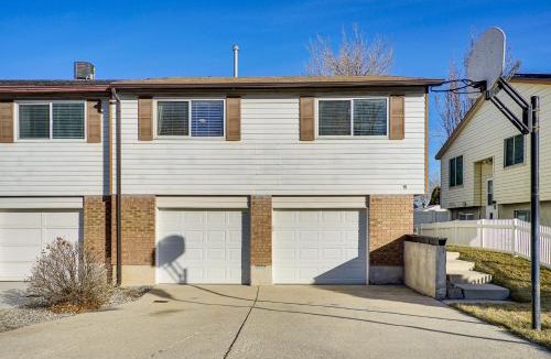 Taylorsville House | Private Yard & Basketball Hoop: Bright SLC Escape