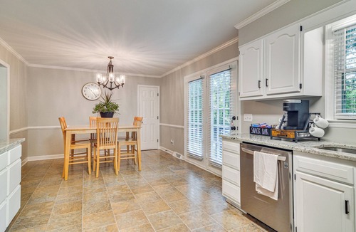 Wallburg House | Private Yard & Deck: High Point Home Base!