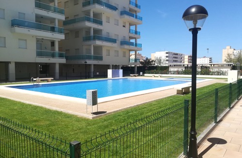 Platja de Piles Apartment | Proche Plage, Piscine, Wifi Gratuit