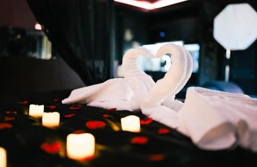 Hennebont Apartment | Promesse d'une nuit avec Balnéo privative