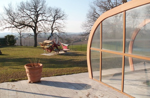 Sainte-Mere House | Promotion Authentic dovecote with heated pool in 15000m² park