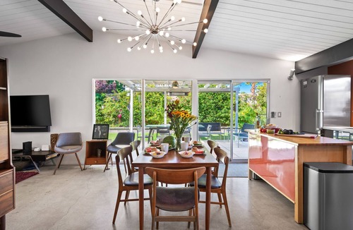 Racquet Club Estates House | PS TheMidMod: Mid-Century Style with Modern Comfort!