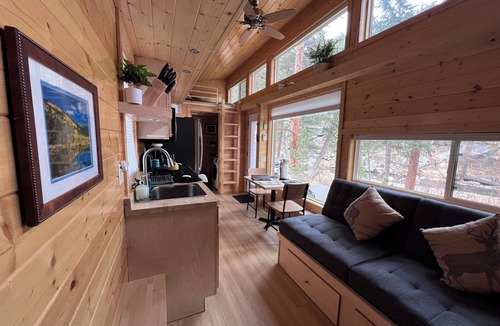 Drake House | Ptarmigan Tiny Home (#10) at The Woolly Bugger Inn