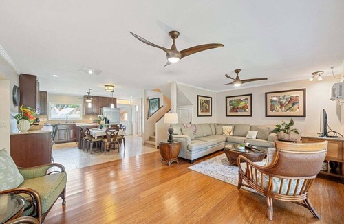 Historic Lahaina Front Street House | Puamana 153-4 Spacious 3BR & Steps to Beach, Oceanfront pool