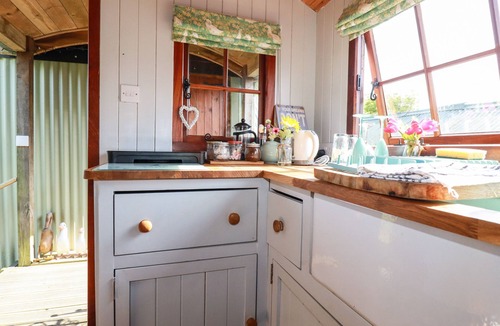 Brazzacott Cottage | PUDDLE DUCK SHEPHERDS HUT, pet friendly in Crackington Haven
