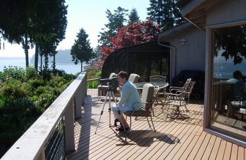 Port Ludlow House | Puget Sound Waterfront Home. Incredible 220 deg. views on Olympic Peninsula, WA.