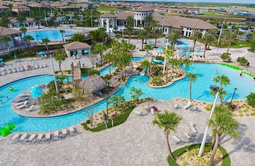 Davenport Villa | ✔️Pvt pool ✔️ Clubhouse access ✔️ near Disney ✔️12 ppl ✔️ perfectly furnished