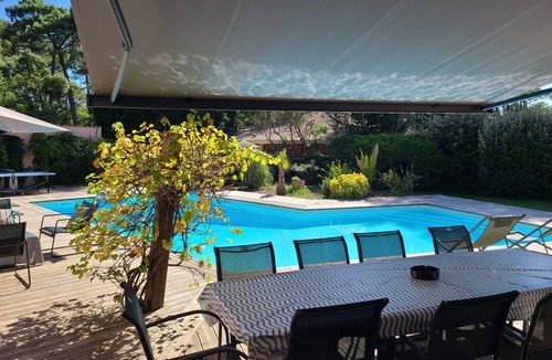 Pyla-sur-Mer Villa | PYLA SUR MER, BEAUTIFUL VILLA SWIMMING POOL 200M FROM THE BEACH 10 PERS PETANQUE COURT
