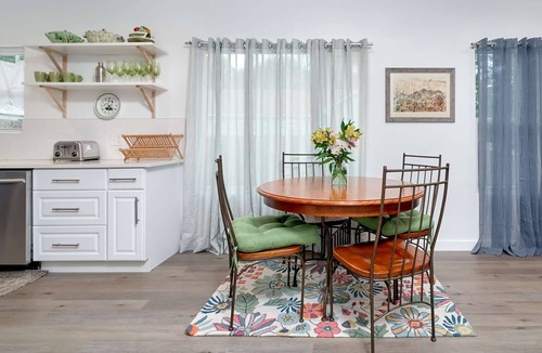 Georgetown House | Quaint home with large deck just a short walk to Georgetown Square! Quiet Neighborhood