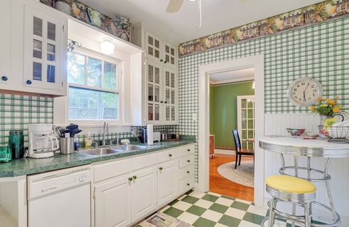 Jefferson Cottage | Quaint Jefferson Duplex: Walk to Downtown