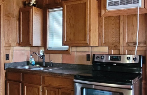 St. Joseph Cabin | Quaint peaceful waterfront cabin #2, two bedrooms, split level.