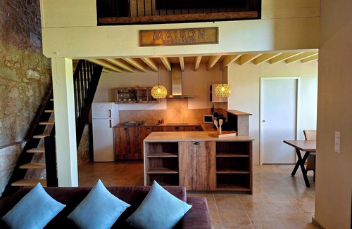 Marsac Cottage | Que Pour 2,Cottage La Detente, 1-bedroom with swimming pool and AC Mauroux, Gers