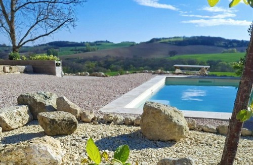 Marsac Cottage | Que Pour 2, Cottage/studio Le Bonheur, 1-bedroom with swimming pool and AC Gers
