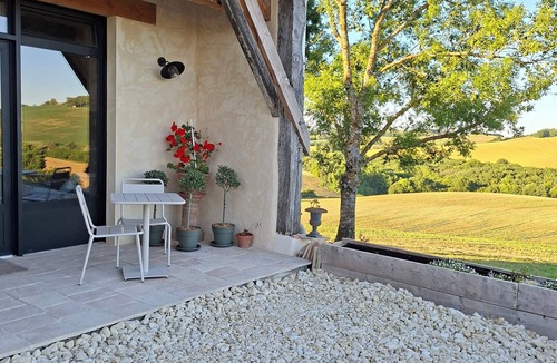 Marsac Cottage | Que Pour 2, Cottage/studio Le Bonheur, 1-bedroom with swimming pool and AC Gers
