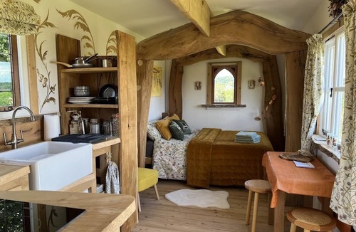 Much Birch Cabin | Queen Bee cabin with fantastic views