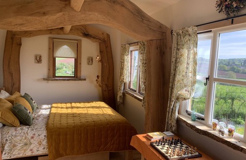 Much Birch Cabin | Queen Bee cabin with fantastic views