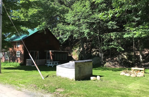 Inlet House | Quiet Adirondack camp in Inlet steps to ADK Beach, Lakes, Trails and Activities